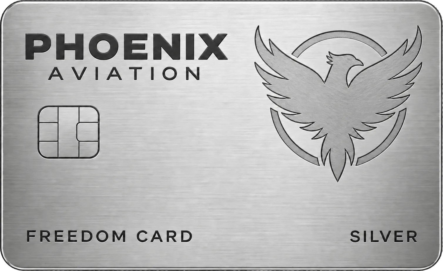 Phoenix Silver Freedom Card